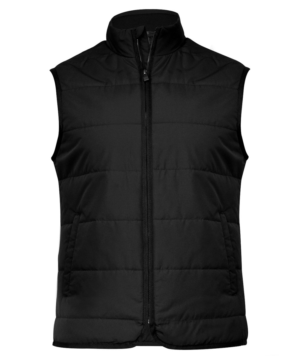 Black Hudson – horizontal quilted gilet