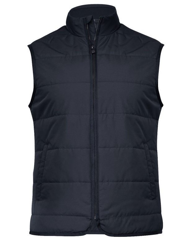 Dark Navy Hudson – horizontal quilted gilet