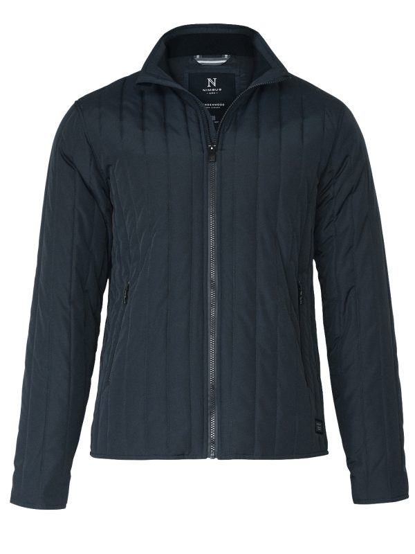 Navy Lindenwood – urban style quilted jacket