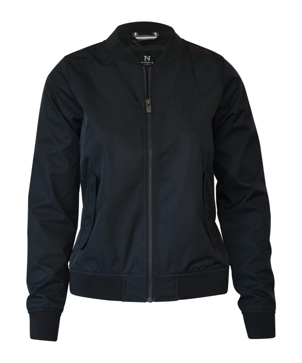 Dark Navy Women’s Bleecker – authentic bomber jacket