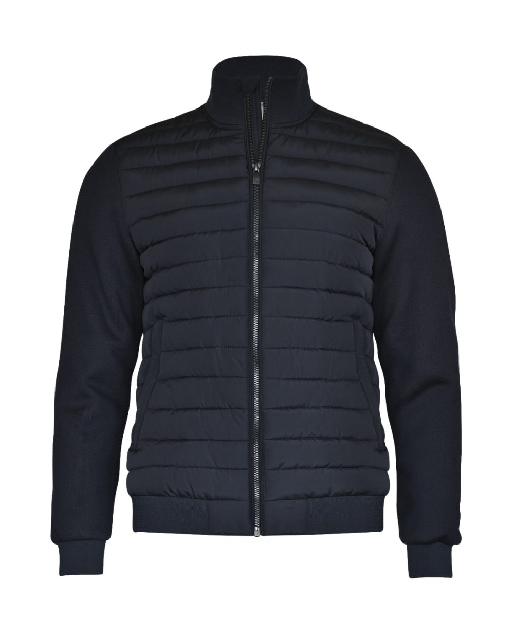 Navy Crescent jacket