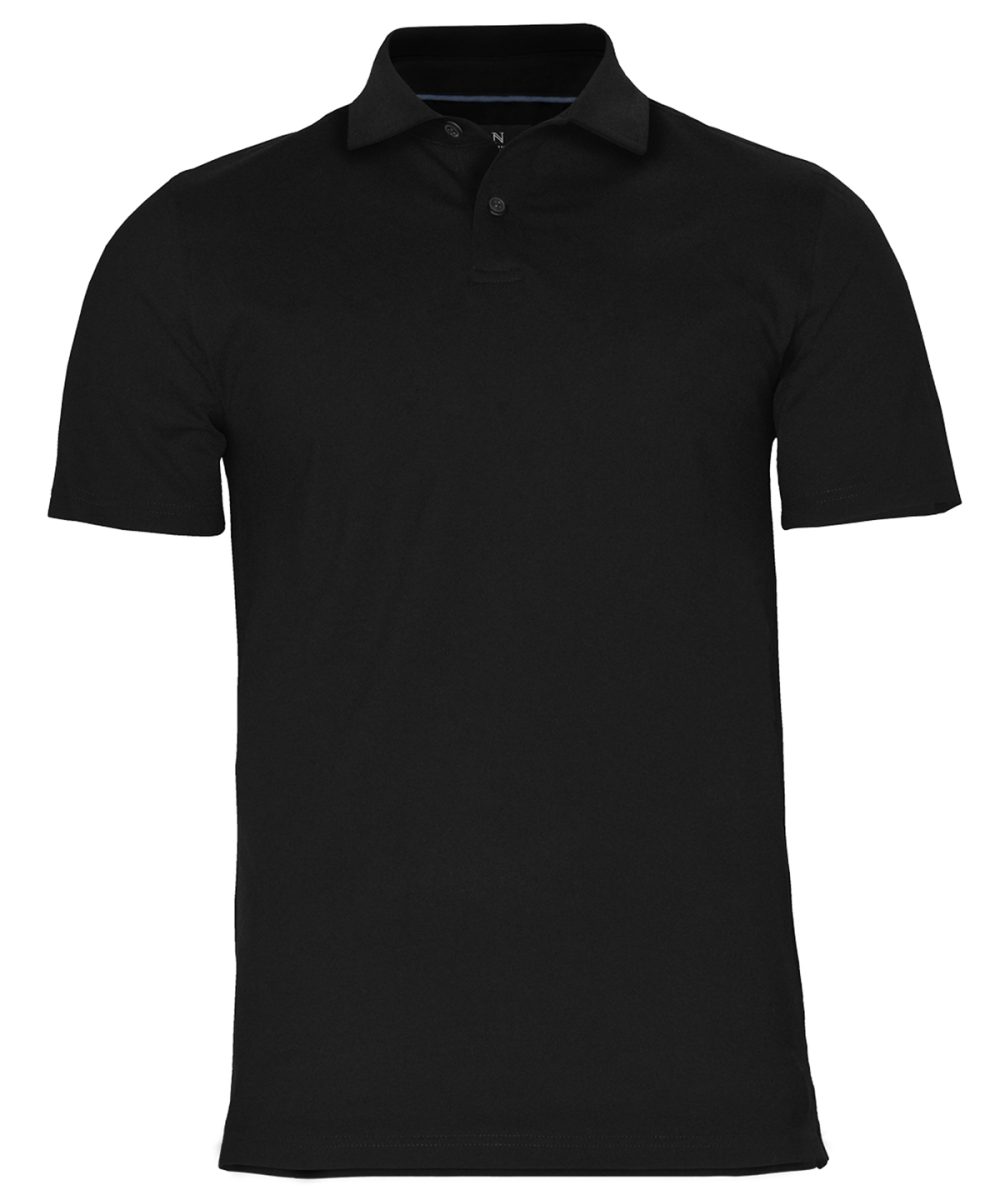 Black Princeton - Stretch deluxe cutaway polo