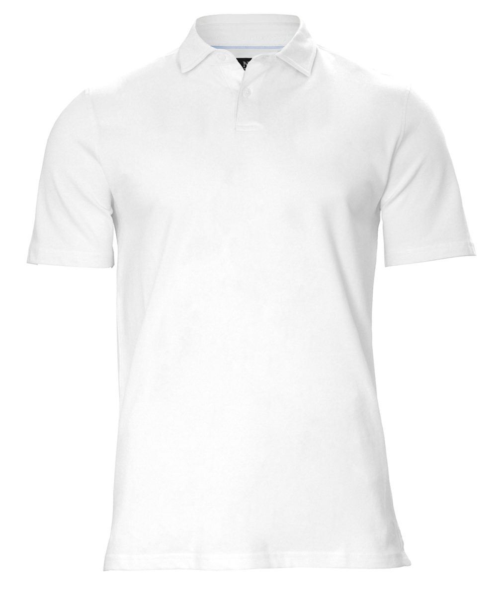 White Princeton - Stretch deluxe cutaway polo