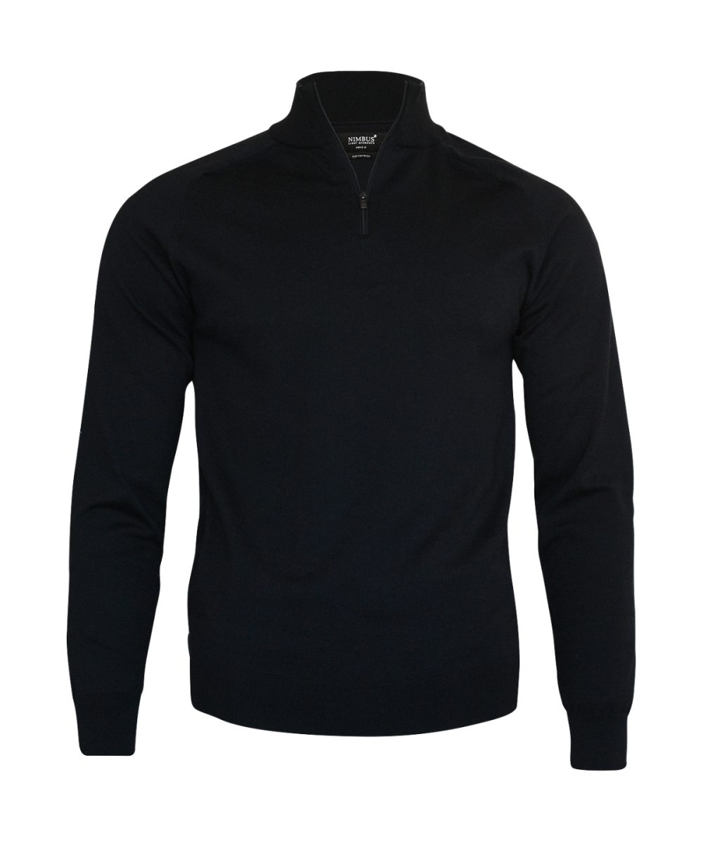 Black Brighton 1/4-zip