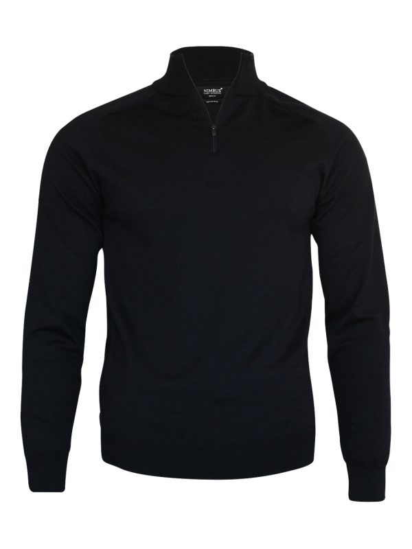 Black Brighton 1/4-zip