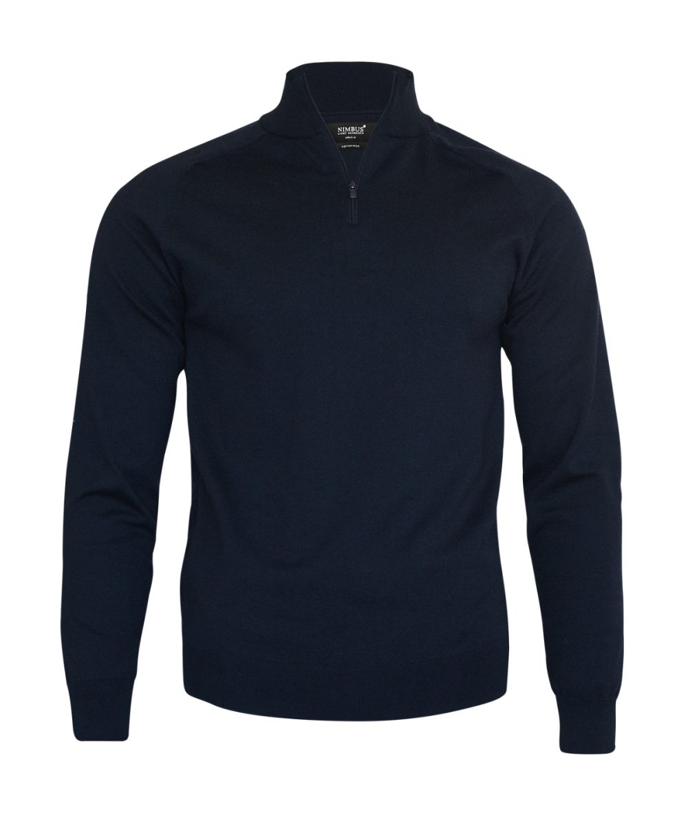 Navy Brighton 1/4-zip