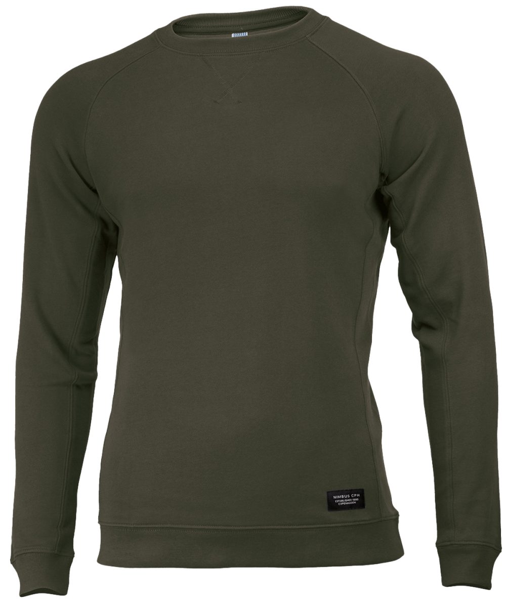 Olive Newport – luxury lightweight crewneck