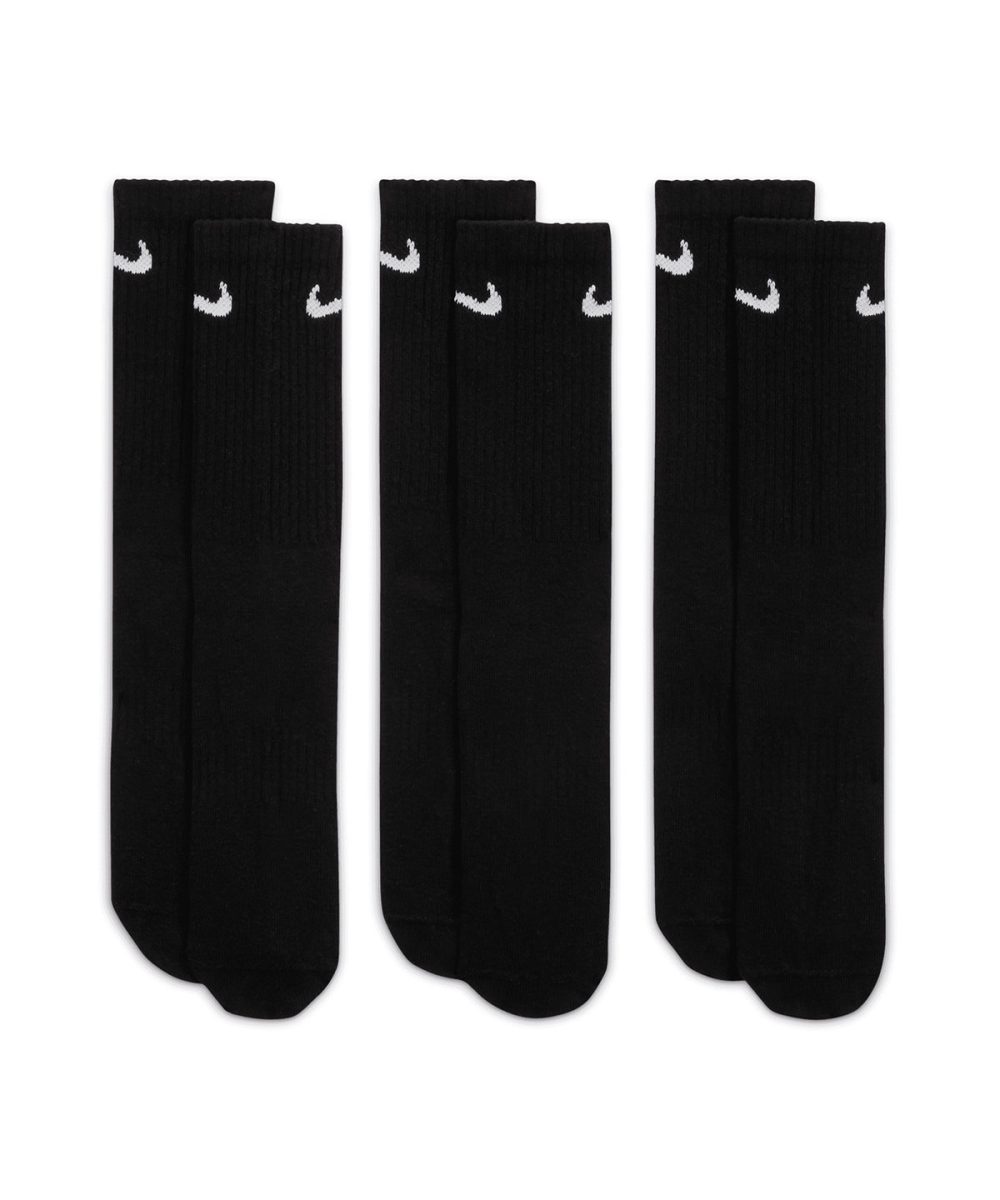 Black/White Nike everyday crew socks (3 pairs)