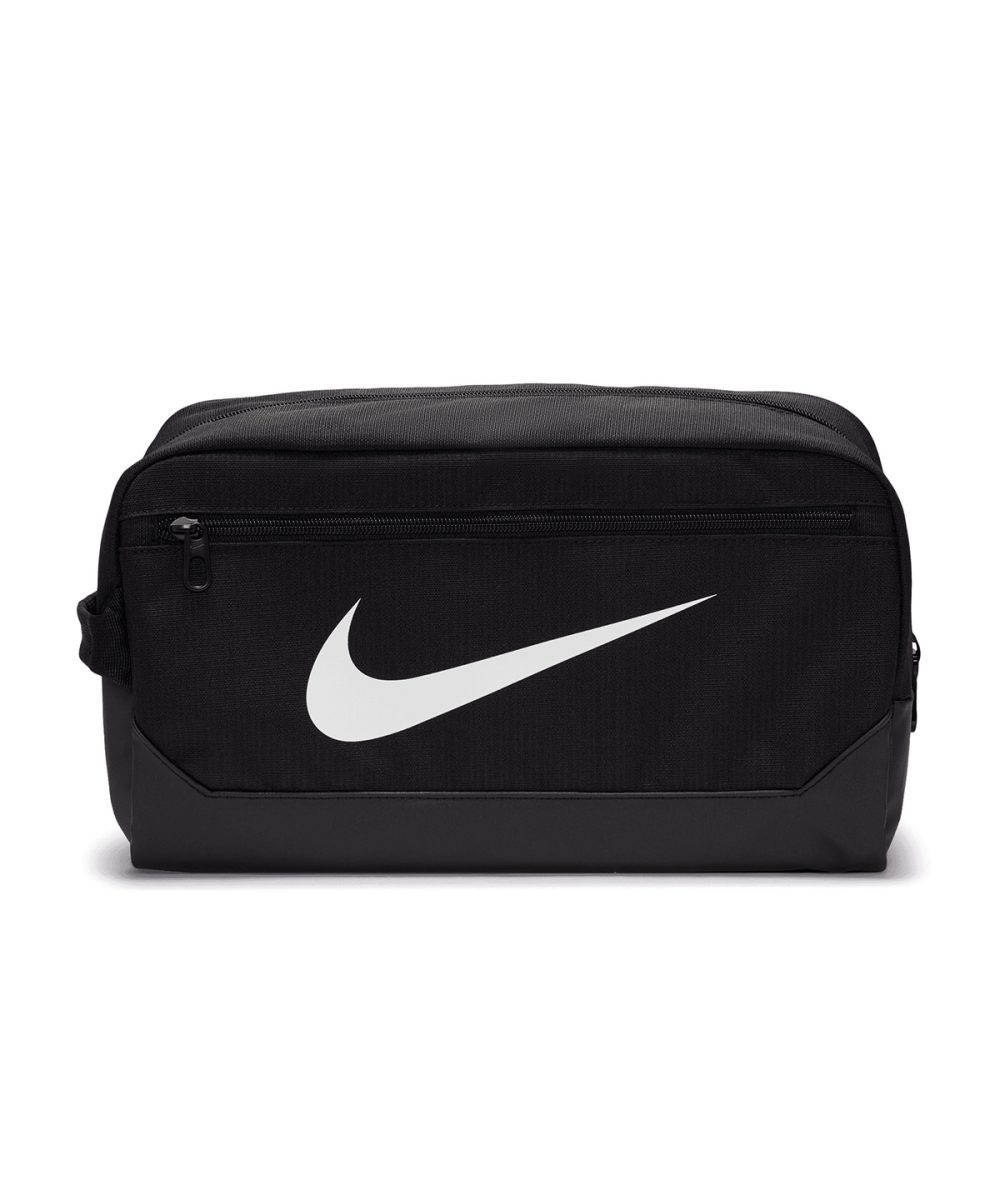 Black/White Nike Brasilia shoe bag 9.5 (11L)