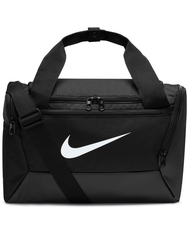 Black/White Nike Brasilia XS duffle 9.5 (25L)