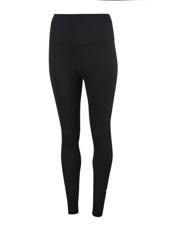 Black/White Women’s Nike One Dri-FIT high-rise leggings