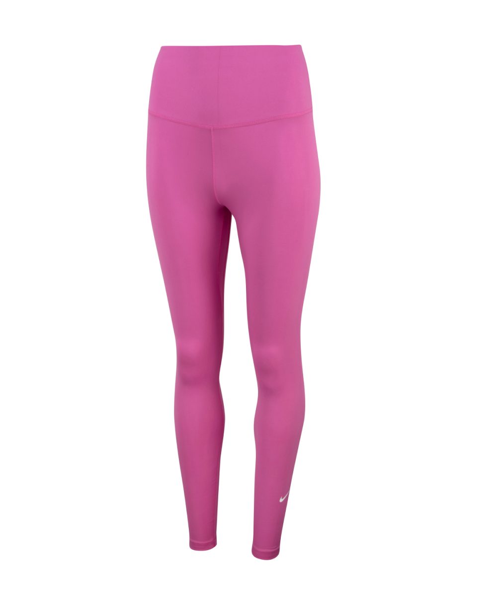 Cosmic Fuchsia/White Women’s Nike One Dri-FIT high-rise leggings