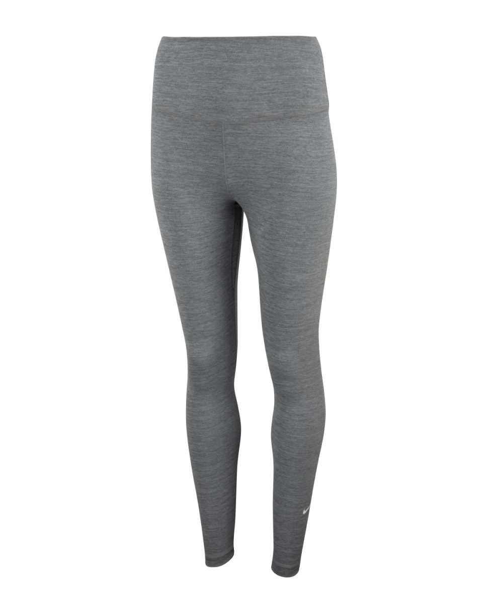 Iron Grey/Heather/White Women’s Nike One Dri-FIT high-rise leggings