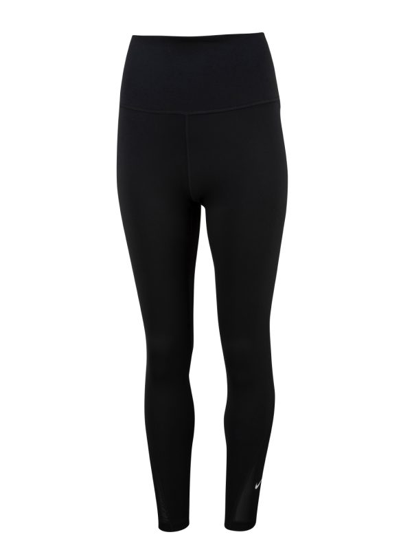 Black/White Women’s Nike One Dri-FIT 7/8 leggings