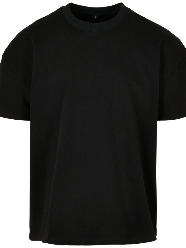 Black Heavy Jersey oversized tee