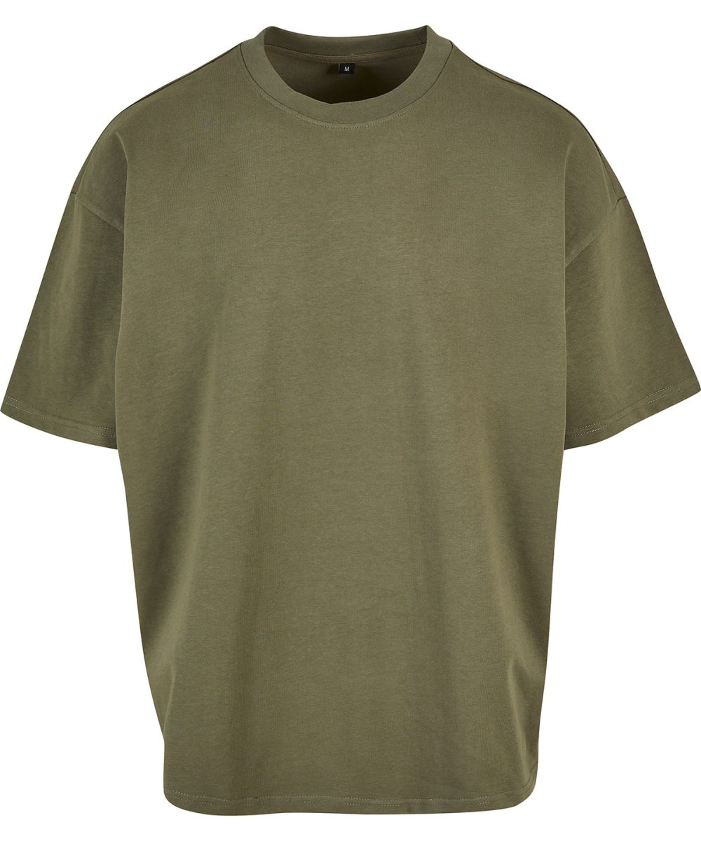 Olive Heavy Jersey oversized tee