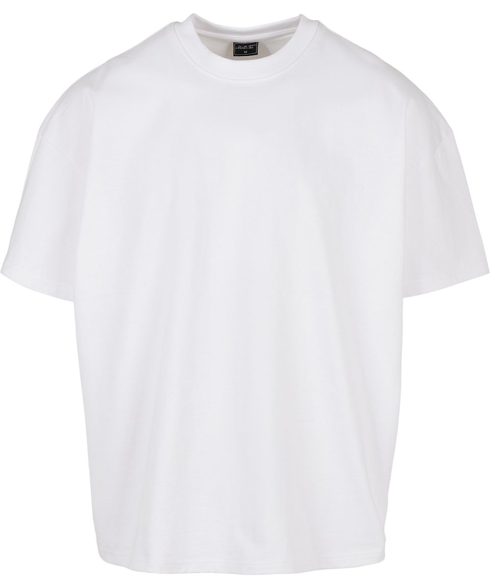 White Heavy Jersey oversized tee