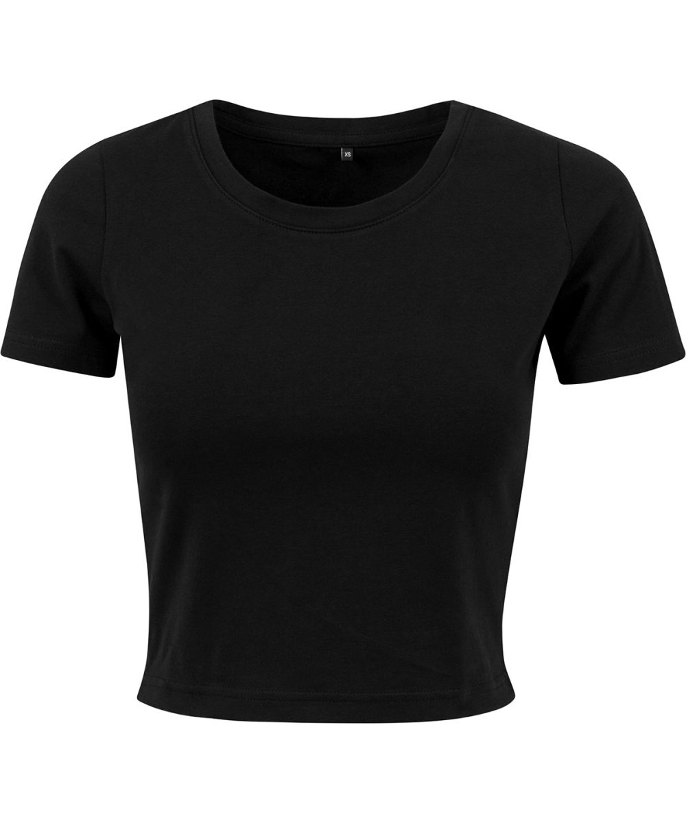 Black Women’s cropped tee