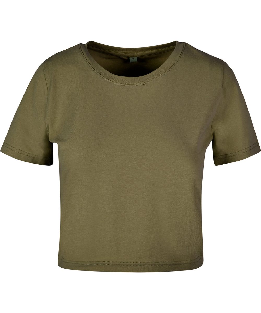 Olive Women’s cropped tee