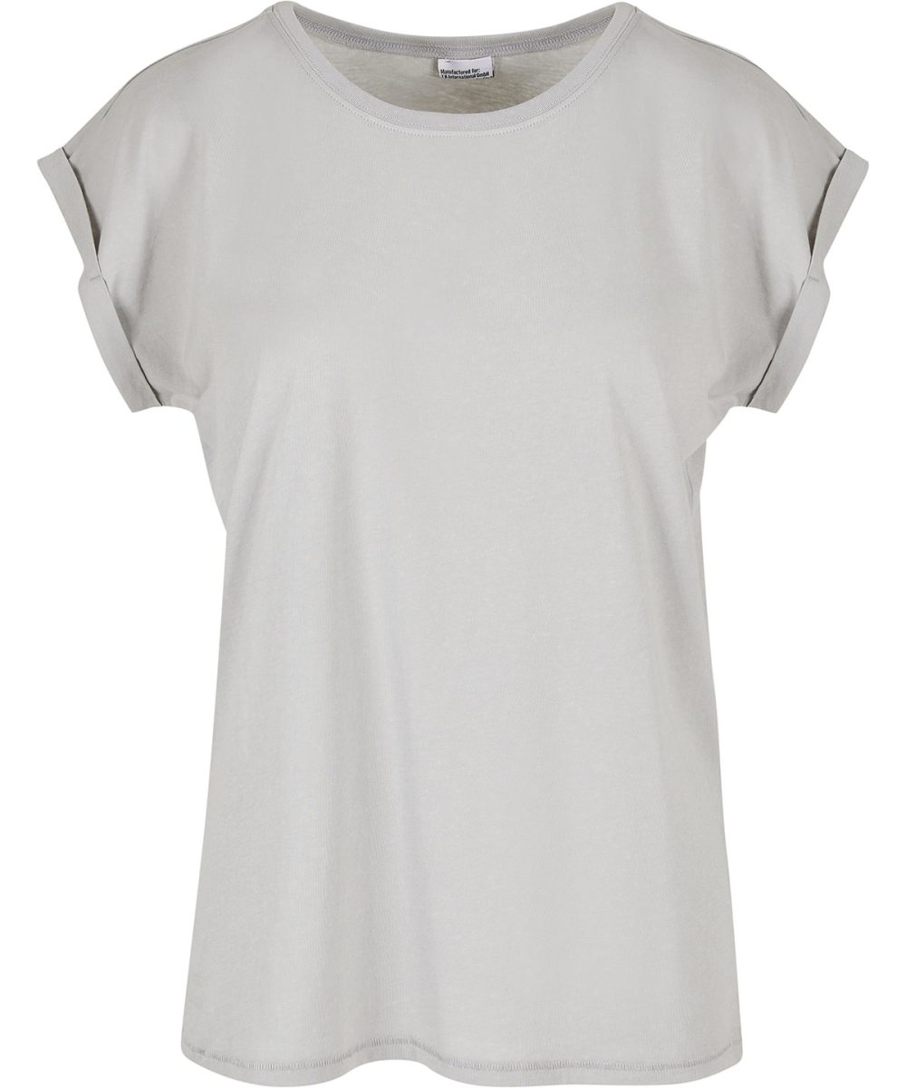 Light Asphalt Women’s regular extended shoulder tee