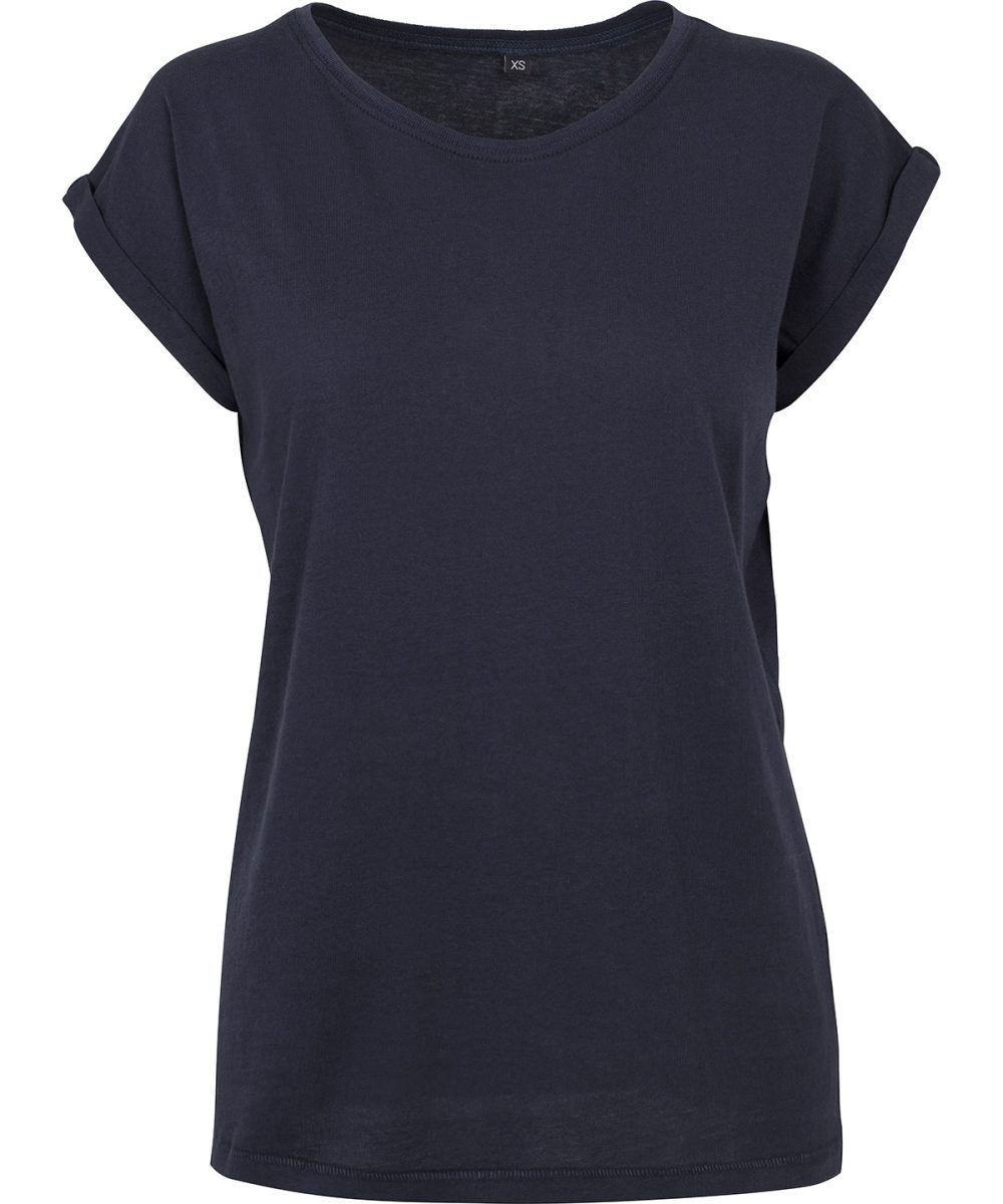 Navy Women’s regular extended shoulder tee