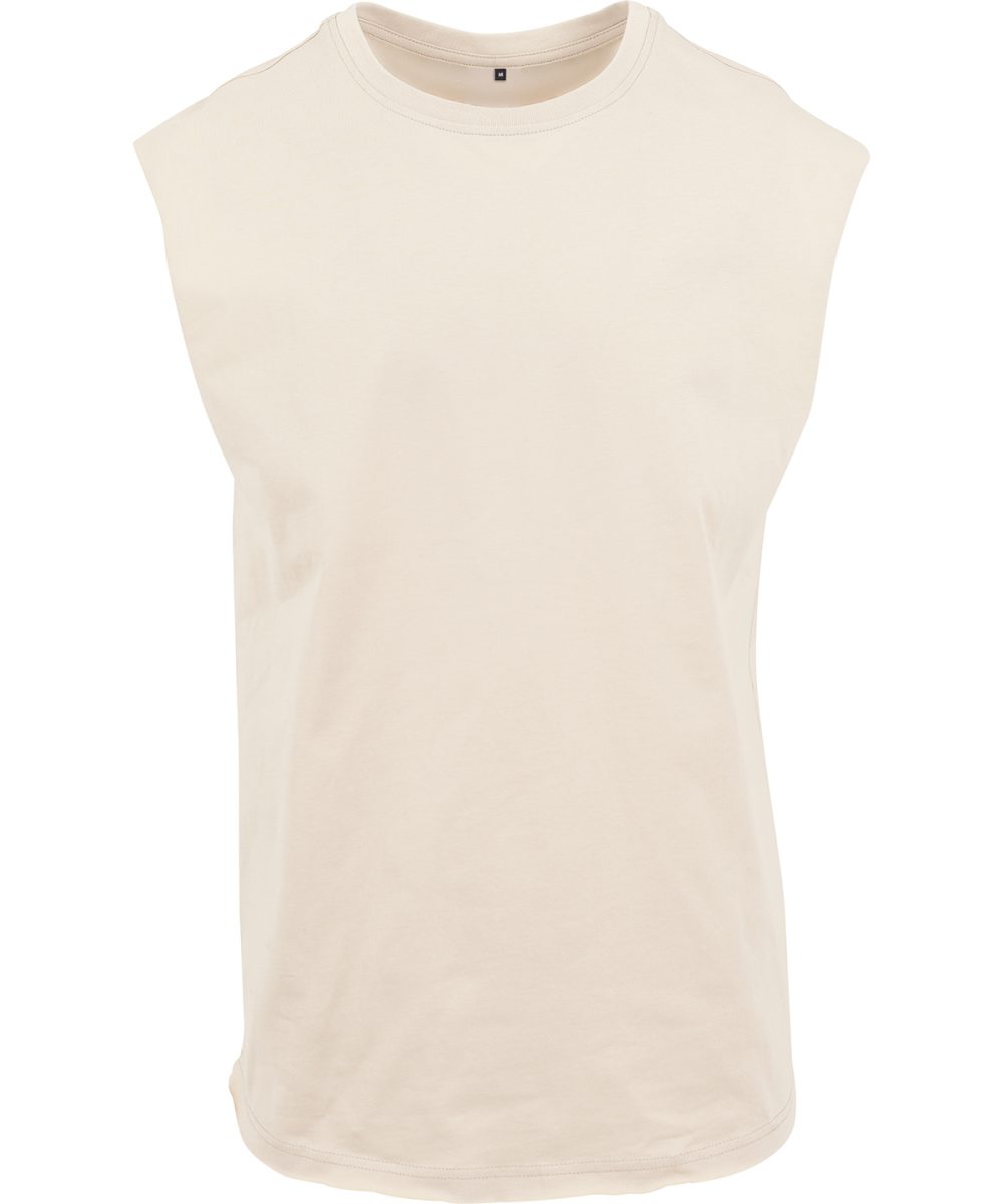 Sand Sleeveless tee