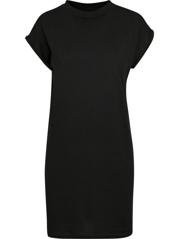 Black Women’s extended shoulder dress