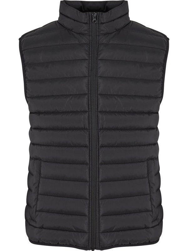 Black Women’s light puffer vest