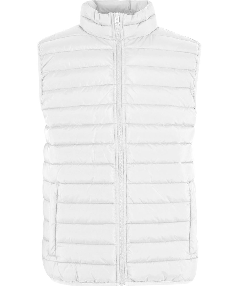 White Women’s light puffer vest