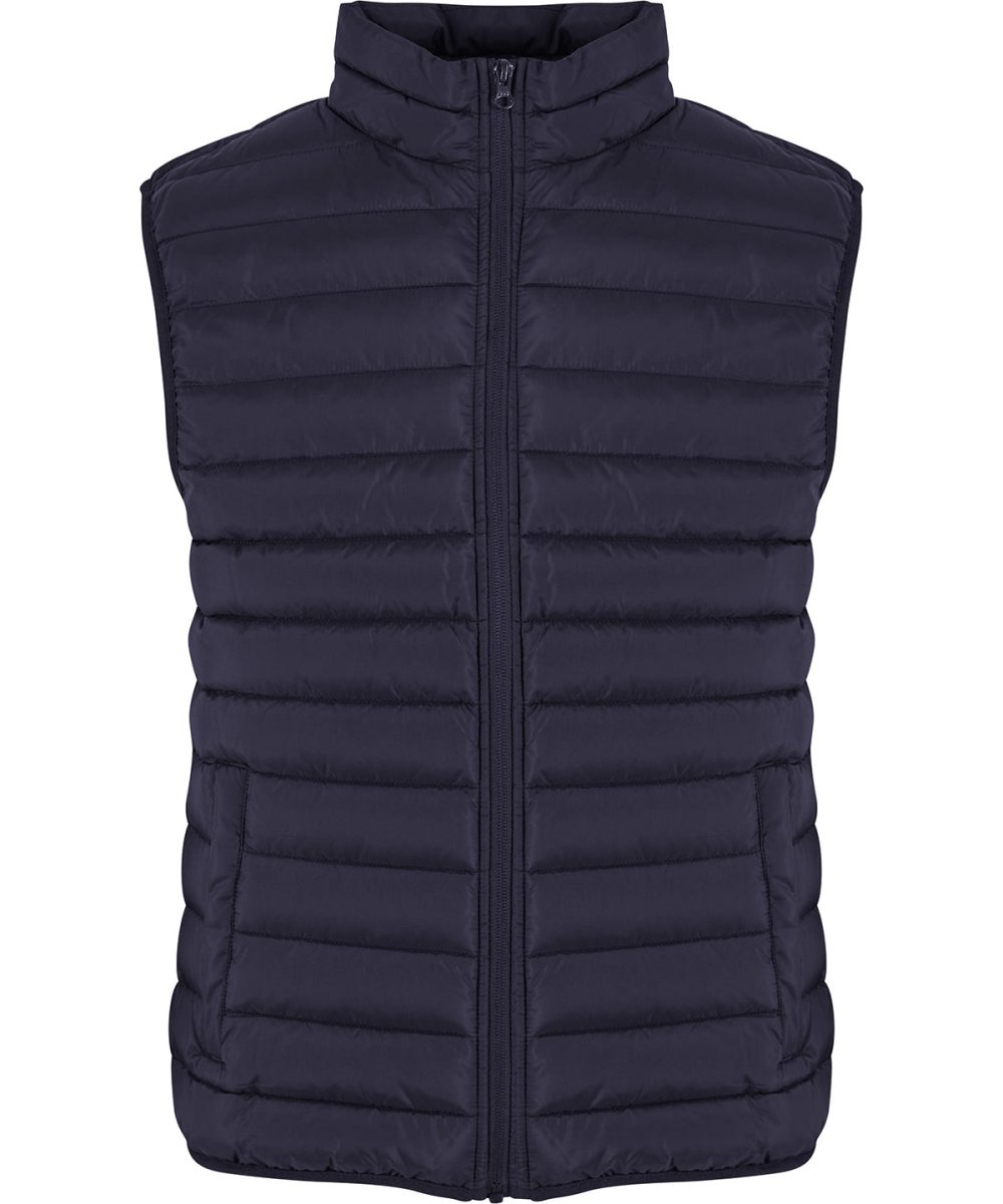 Navy Light puffer vest