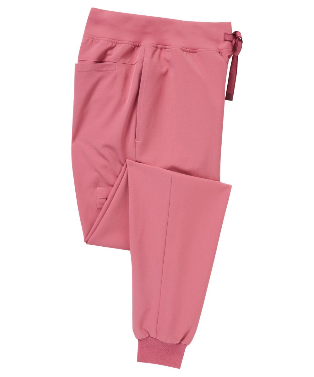 Calm Pink Women’s 'Energized' Onna-stretch jogger pants