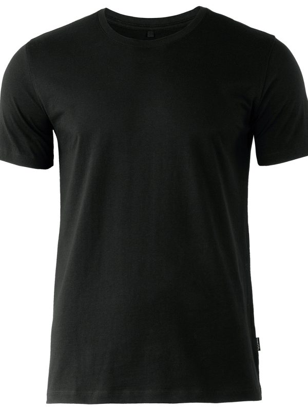 Black Orlando – soft round neck t-shirt