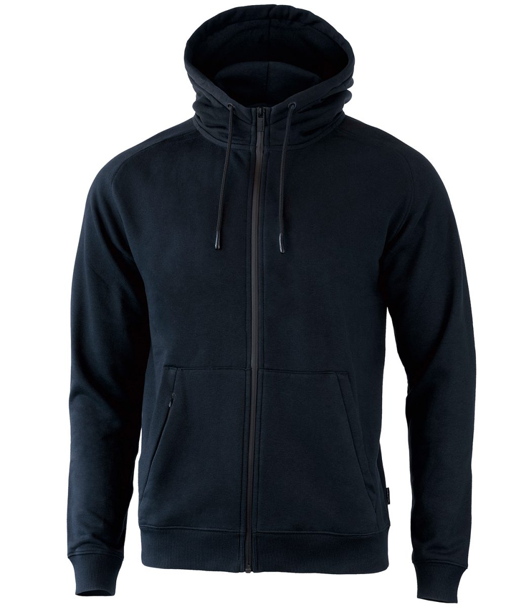 Navy Lenox – athletic full-zip hoodie