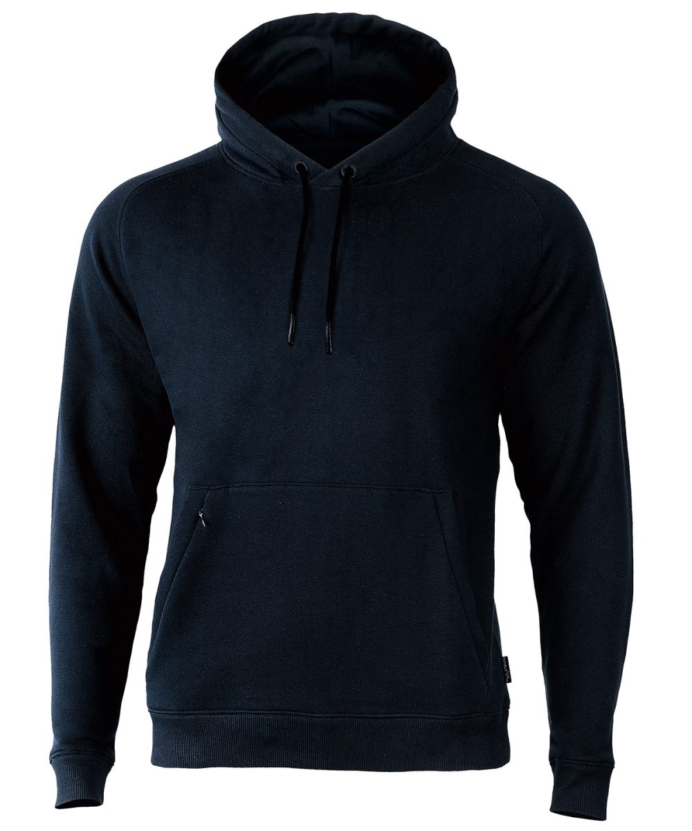 Navy Fresno – casual hooded sweatshirt