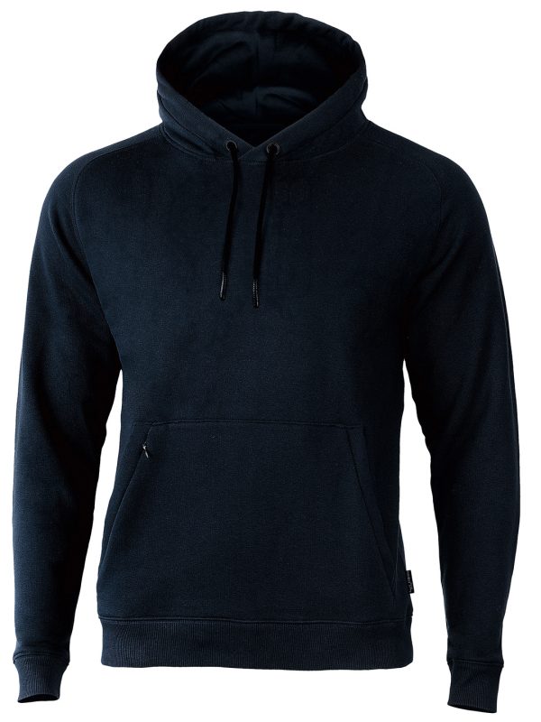 Navy Fresno – casual hooded sweatshirt