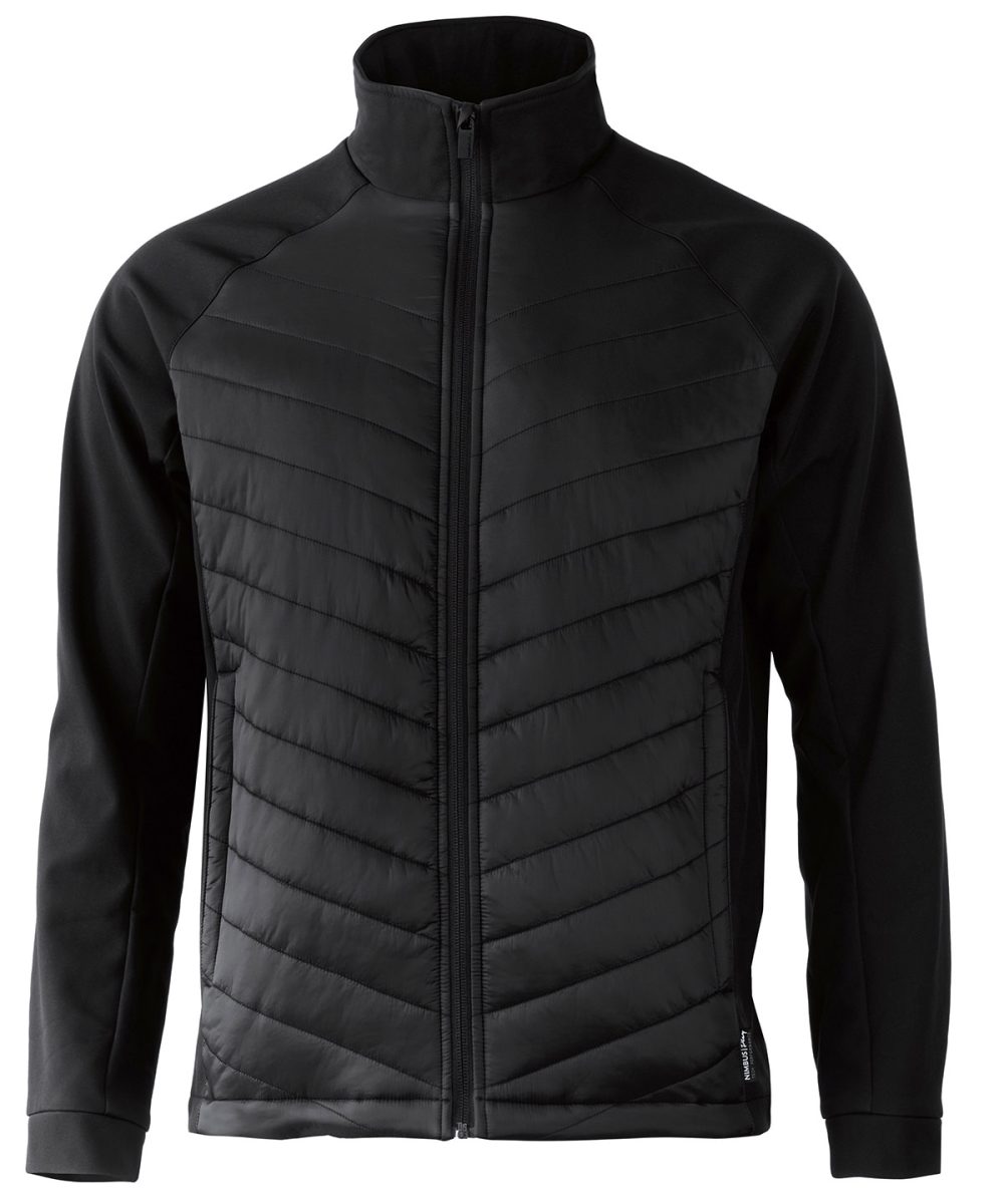 Black Bloomsdale – comfortable hybrid jacket