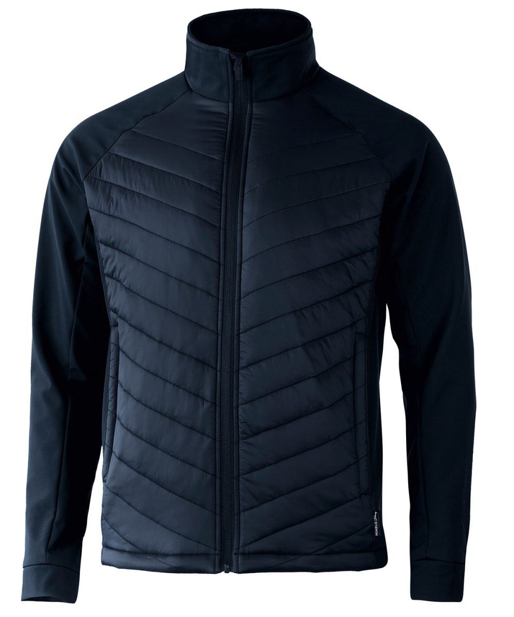 Navy Bloomsdale – comfortable hybrid jacket