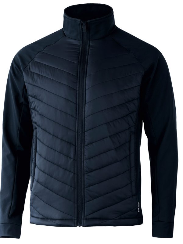 Navy Bloomsdale – comfortable hybrid jacket