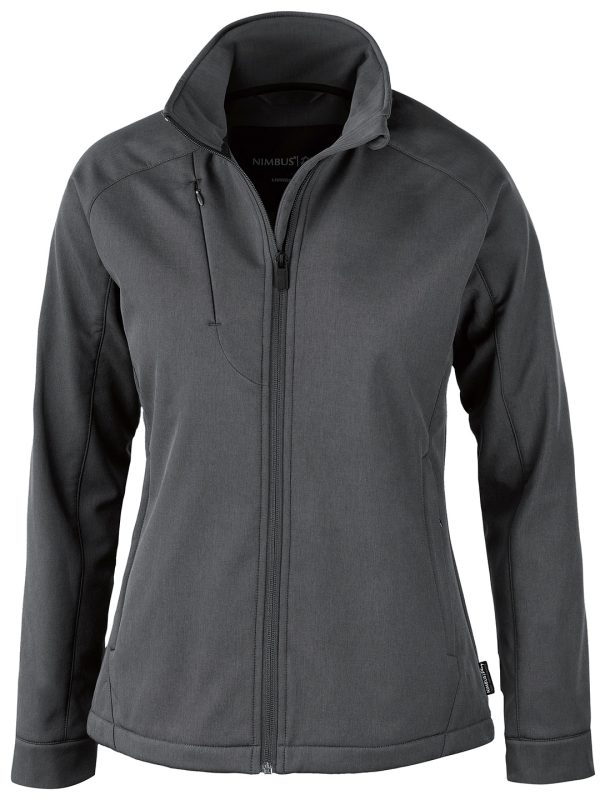 Grey Melange Women’s Livingston – 4-way stretch softshell