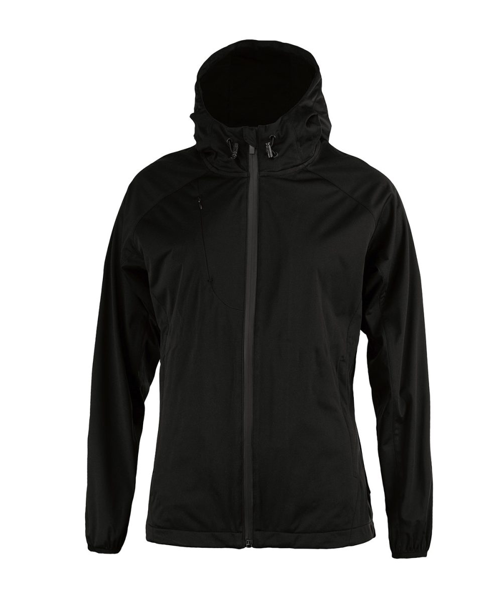 Black Women’s Fargo – functional hooded softshell