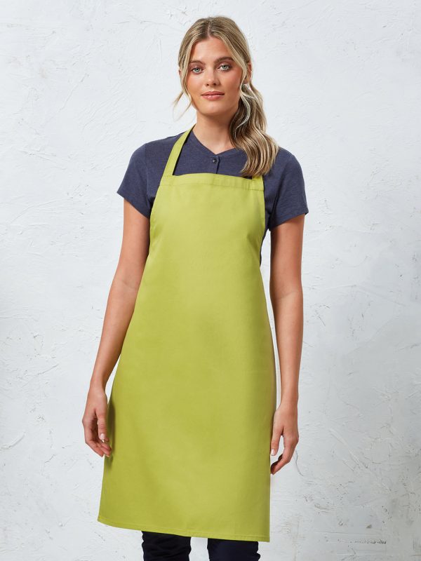 100% Organic Cotton Bib Apron