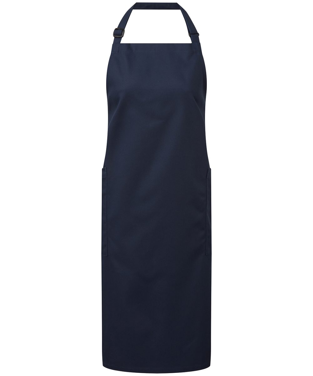 Navy Recycled Polyester & Organic Cotton Apron