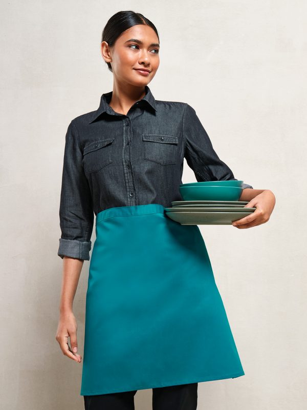 Colours mid-length apron