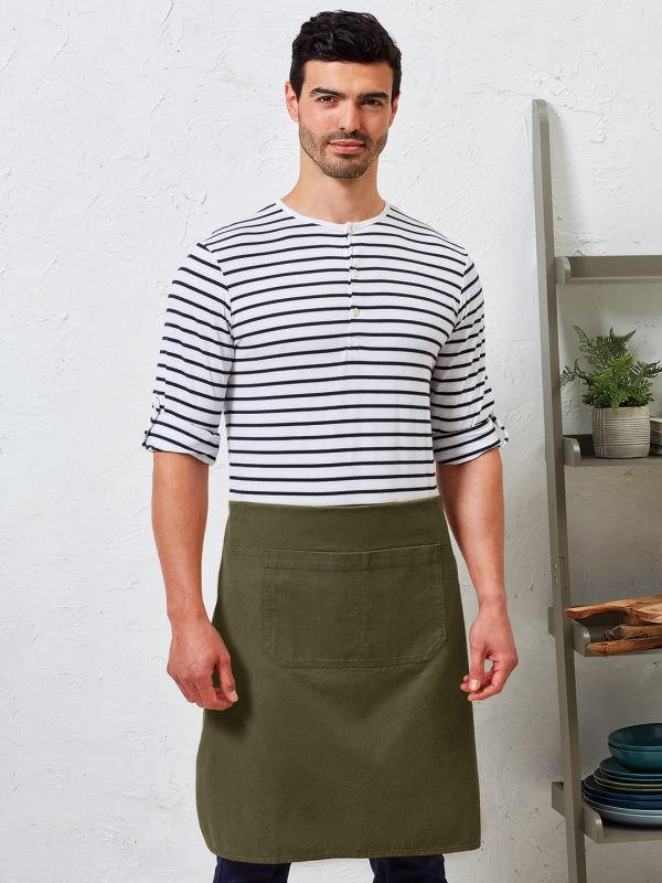 ‘Artisan’s choice’ double-pocket canvas apron