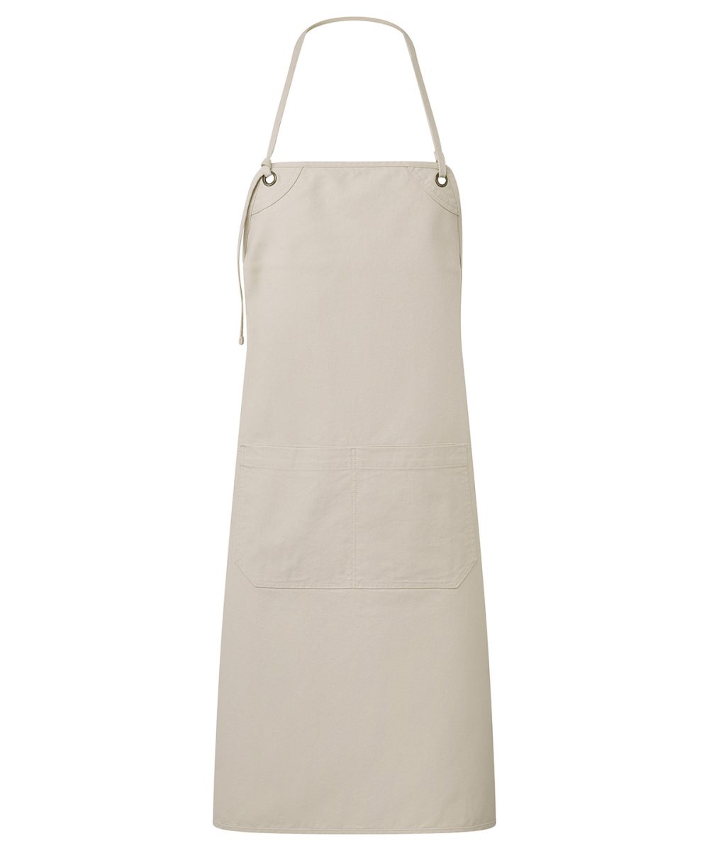 Natural ‘Artisan’s choice’ double-pocket canvas apron