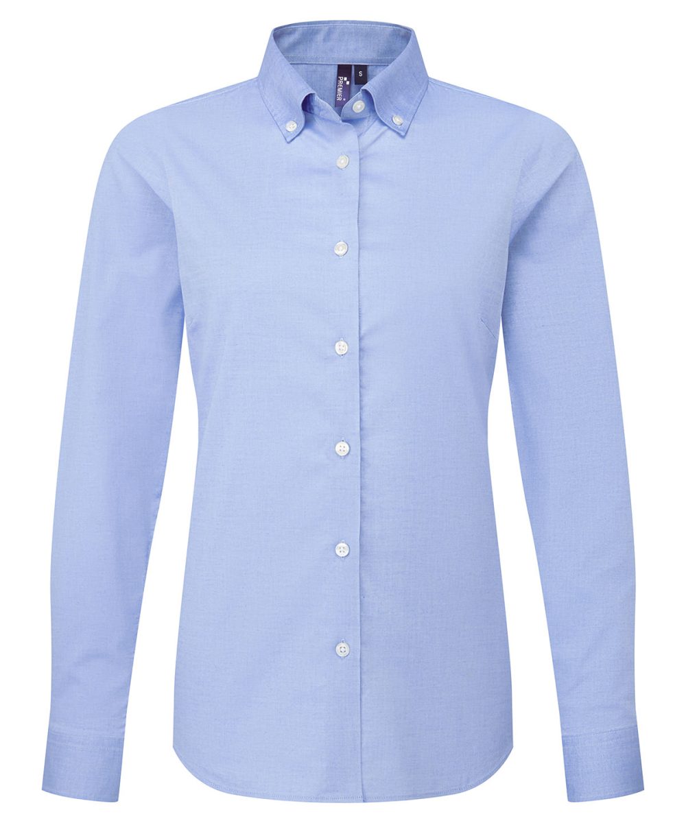 Oxford Blue Women’s ‘Supreme’ Oxford long sleeve shirt