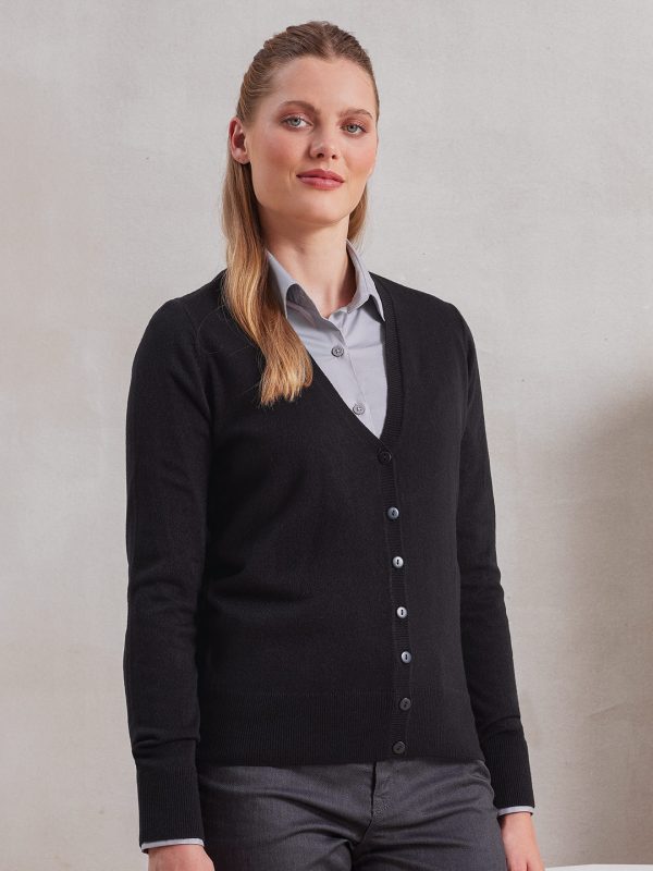 Women's 'essential' acrylic cardigan