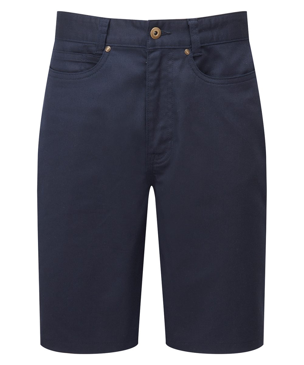 Navy Performance chino shorts