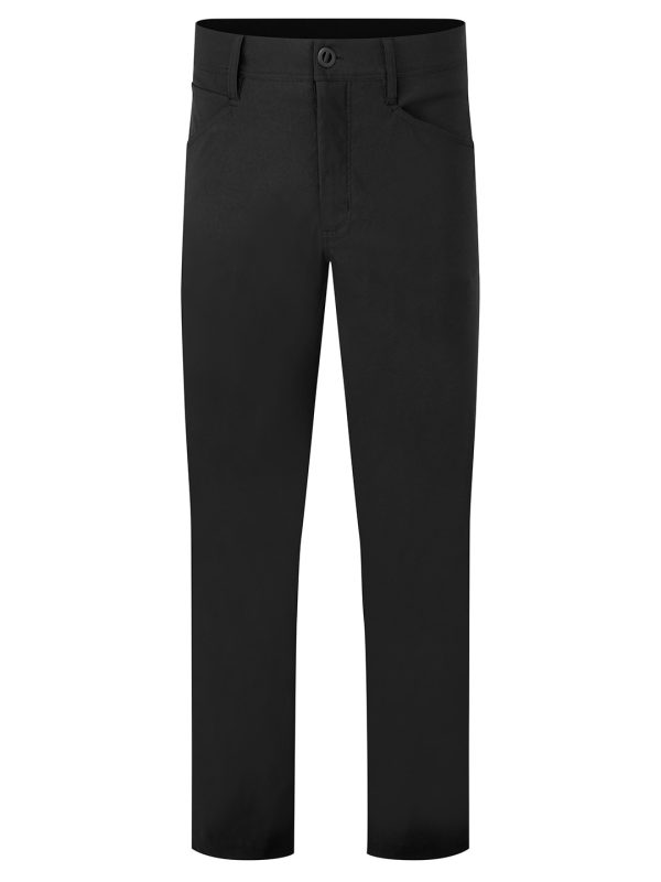 Black Stretchchecker ‘Adapt’ trousers