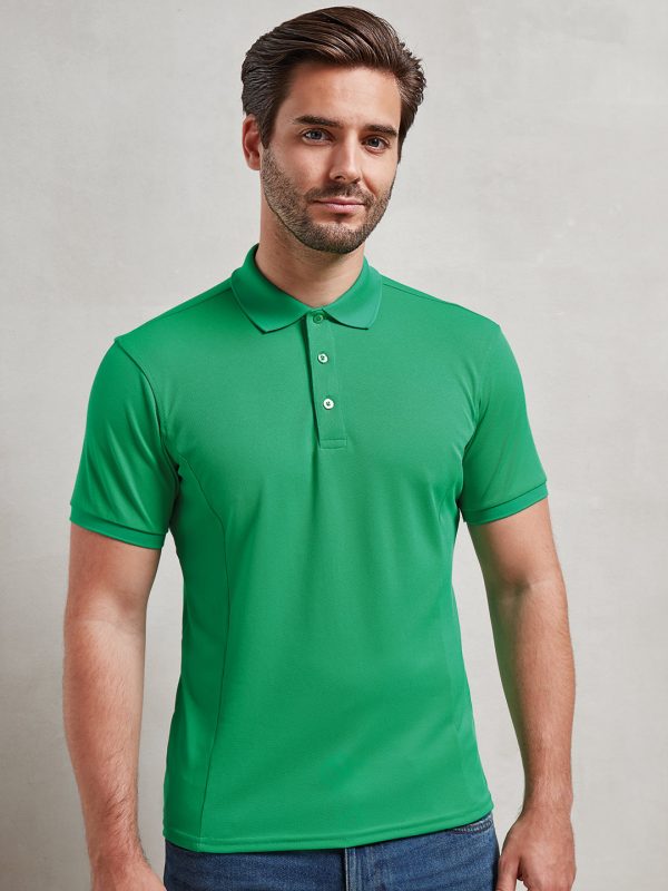 Coolchecker® plus piqué polo